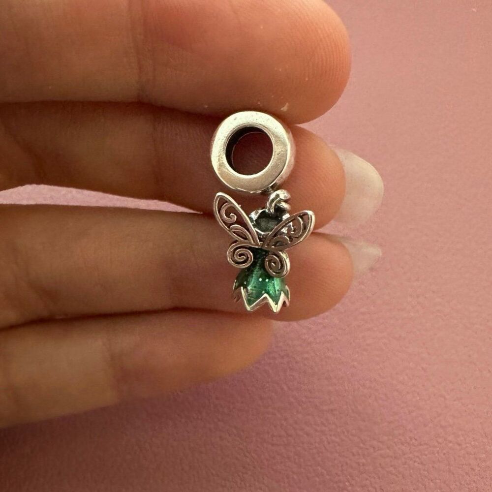 NWOT Tinker Bell Disney x Pandora FIT Silver Charm Dangle - Picture 10 of 15